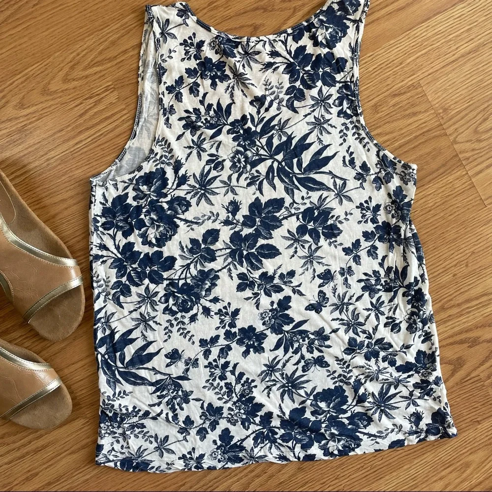 J. Crew Floral Tank Top✨